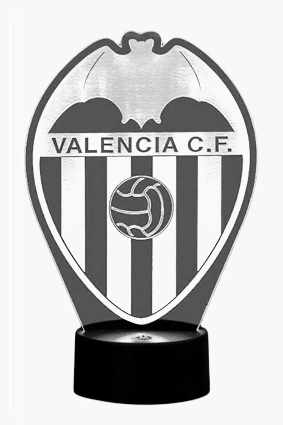 Lampara 3D Valencia CF de 7 colores 2