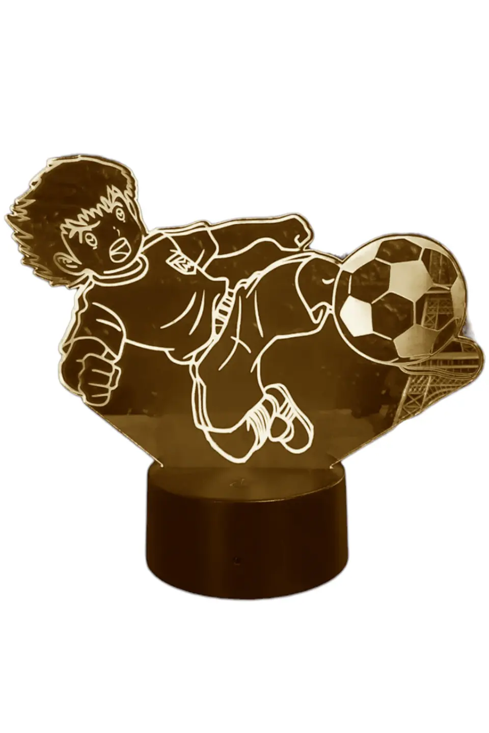Lampara 3D Supercampeones Oliver Atom de 7 colores 1