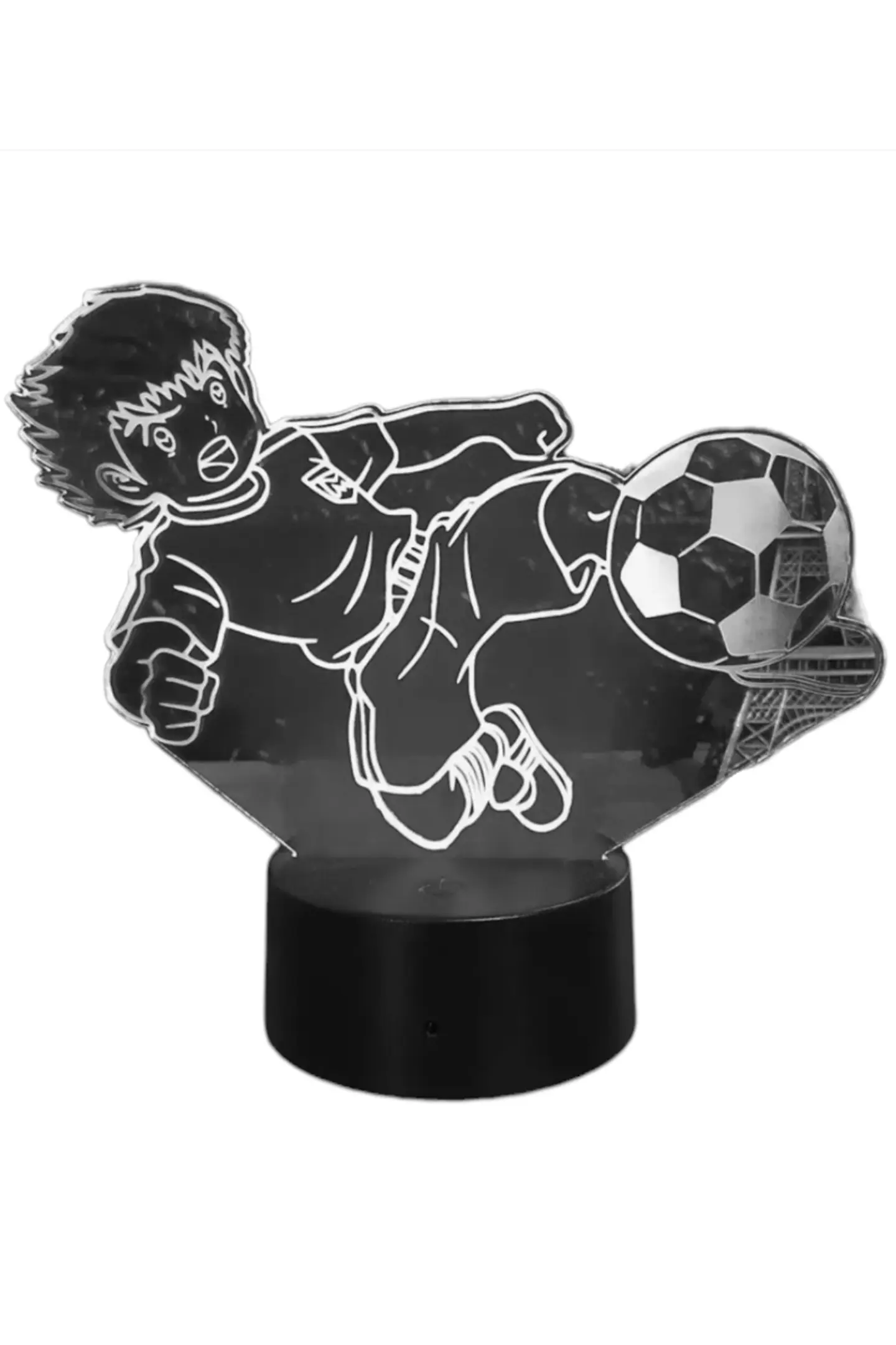 Lampara 3D Supercampeones Oliver Atom de 7 colores 3