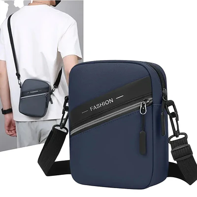 Bandolera Urbana Multifuncional Porta Celular Azul