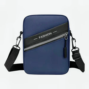 Bandolera Urbana Multifuncional Porta Celular Azul