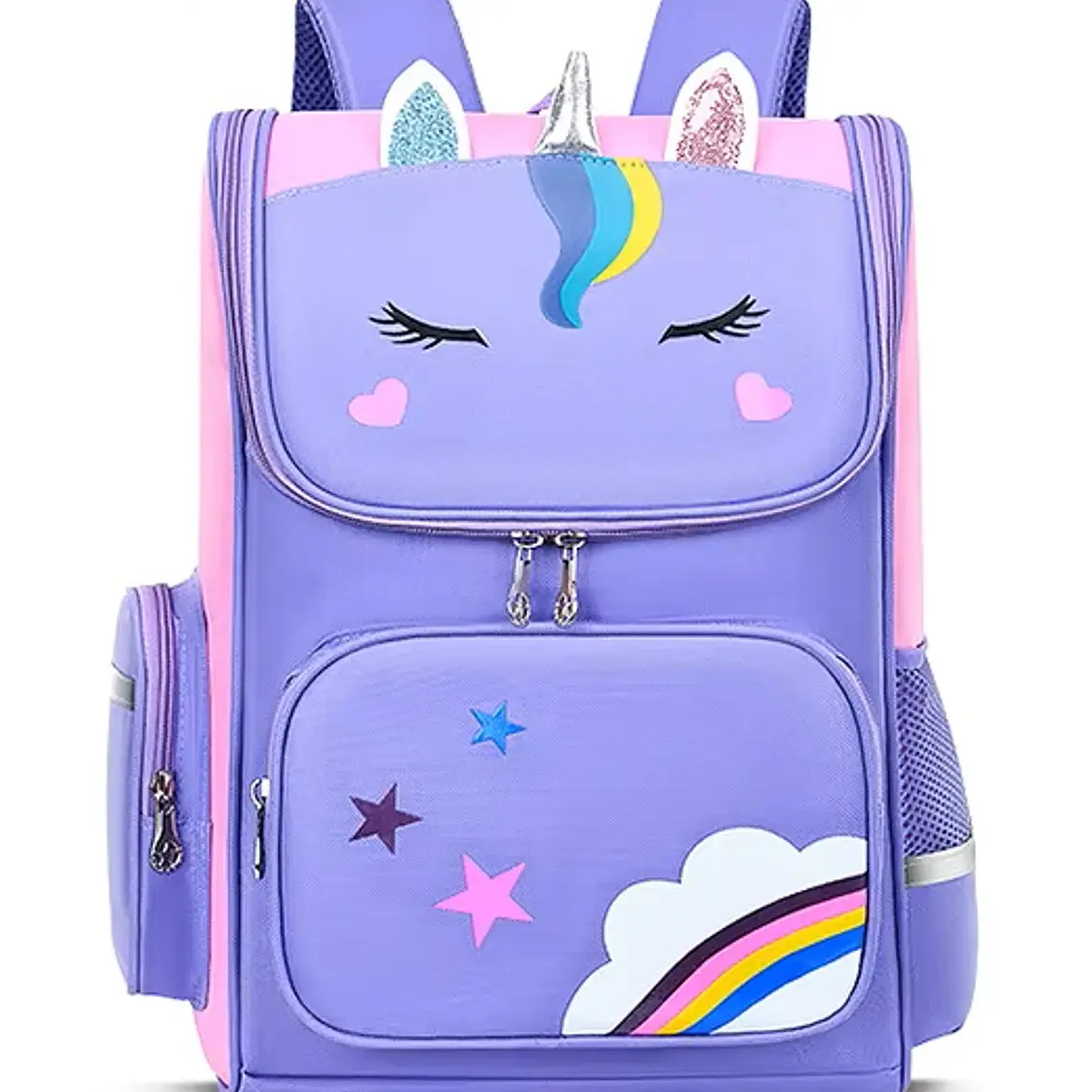 Mochila Unicornio Morada 1