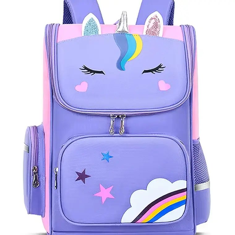 Mochila Unicornio Morada 1