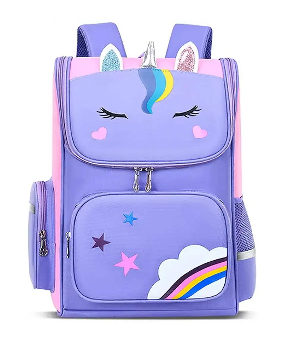 Mochila Unicornio Morada 1