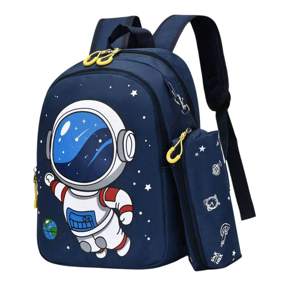 Mochila Escolar de Astronauta con Estuche