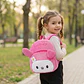 Mochila Infantil De Peluche de Melody Rosa - Miniatura 2