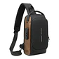 Bolso Bandolera Rígido Antirrobo Negro - Miniatura 1