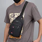 Morral Pechera Cruzado Con Salida Audifonos Negro - Miniatura 3