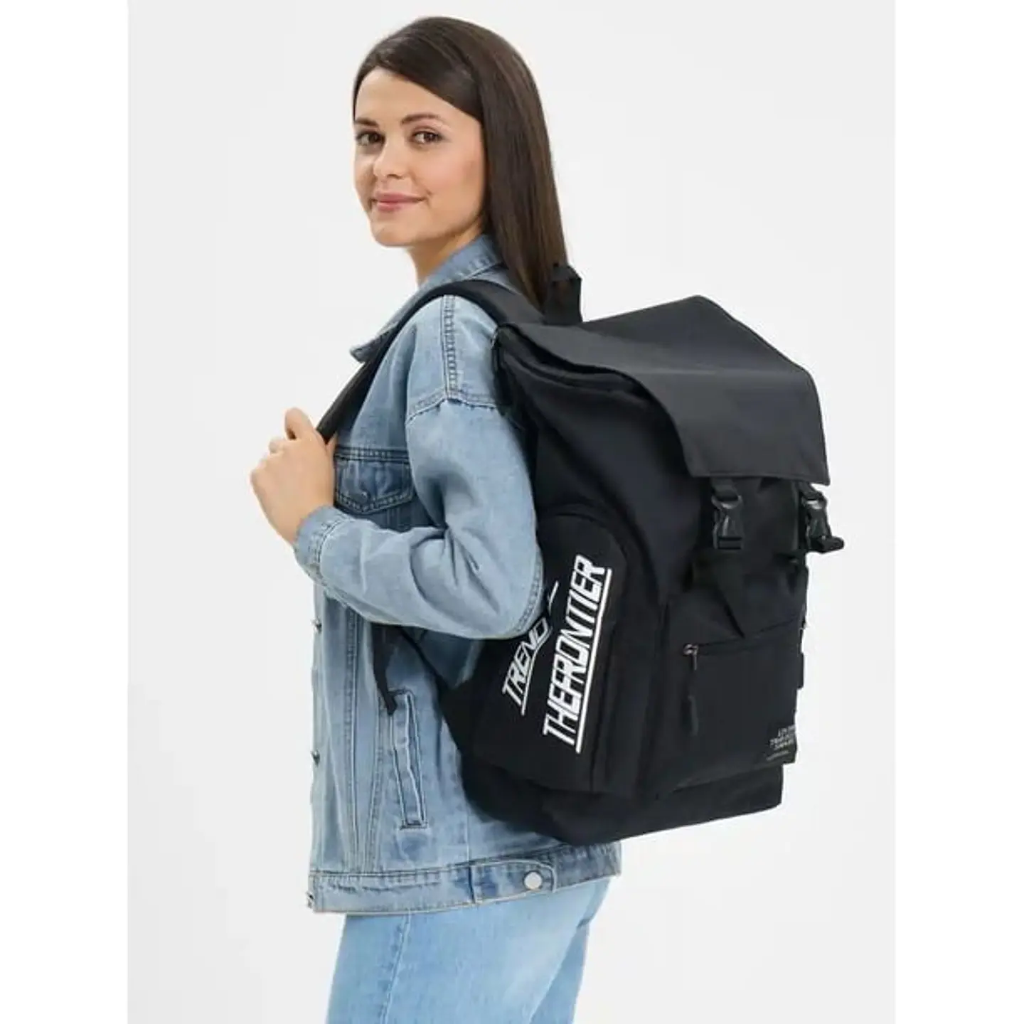 Mochila Moderna De Viaje De Alta Capacidad Gris 8