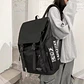 Mochila Moderna De Viaje De Alta Capacidad Negra - Miniatura 6