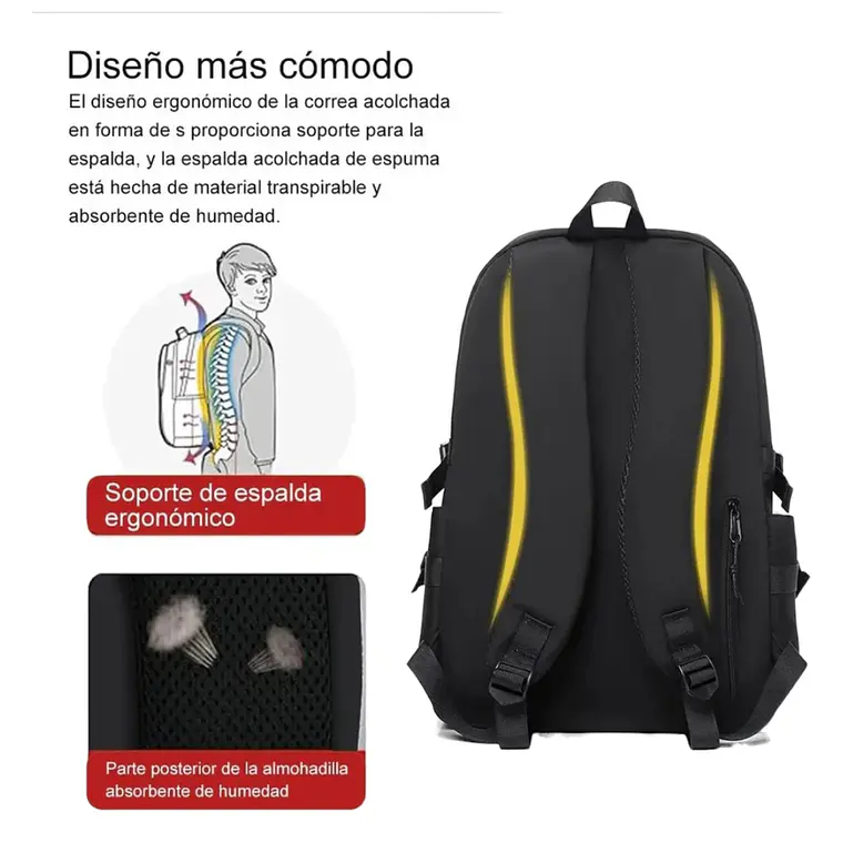 Mochila Impermeable Unisex 8