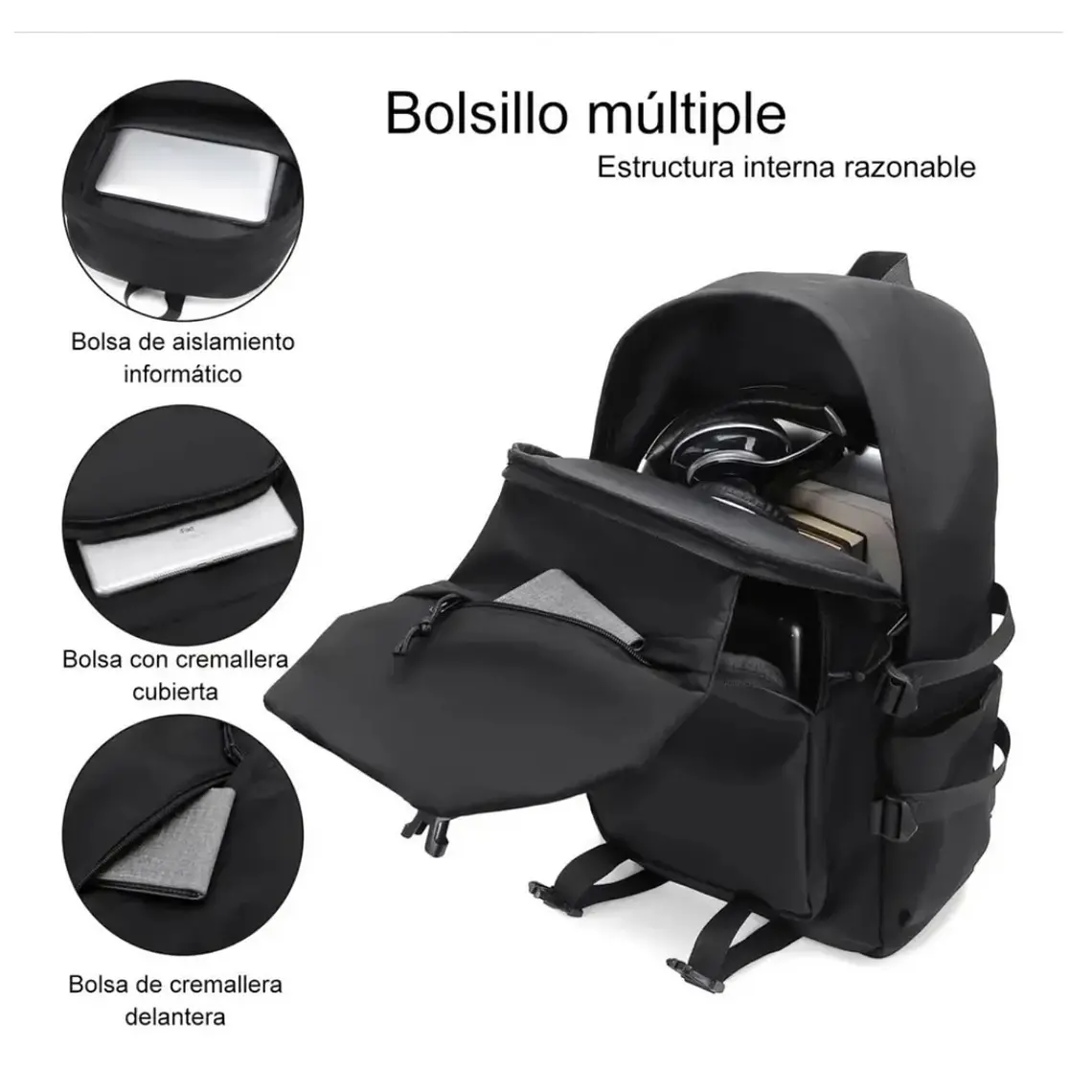 Mochila Impermeable Unisex 6
