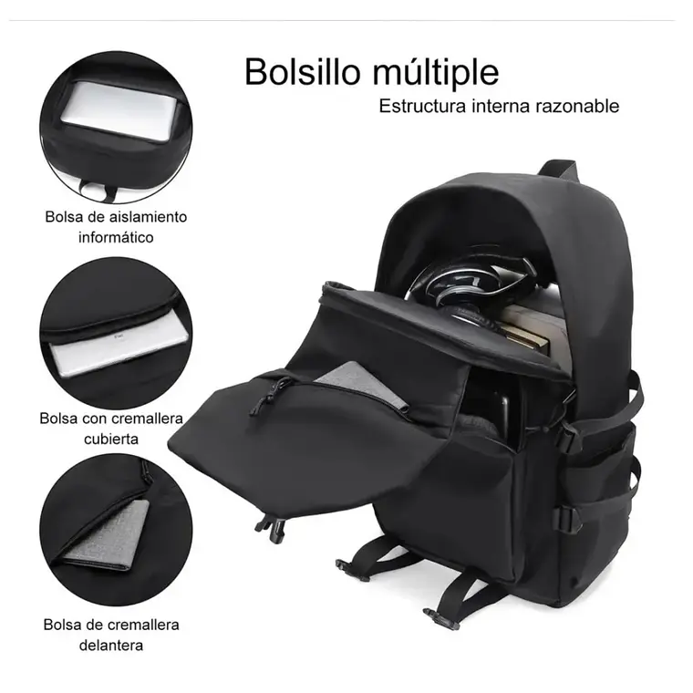 Mochila Impermeable Unisex 6
