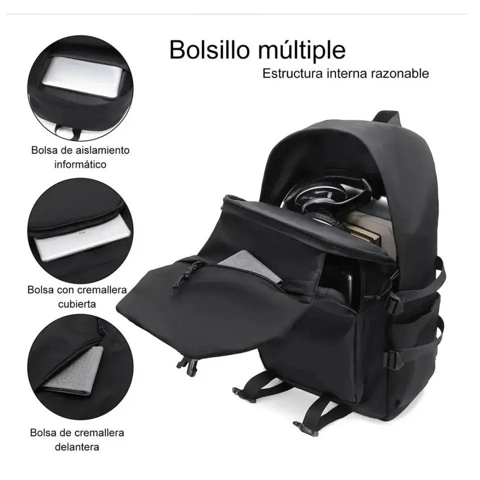 Mochila Impermeable Unisex 6