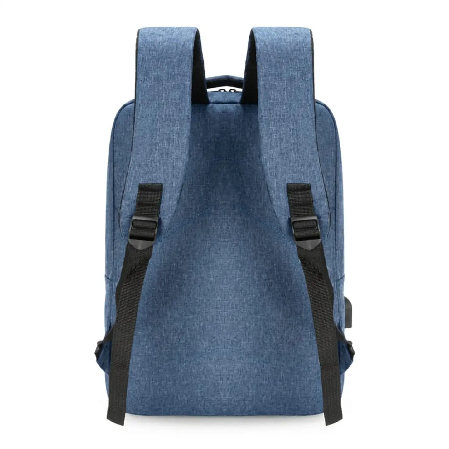 Set de Mochila para Laptop, Pechera y Billetera Azul 3