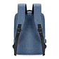 Set de Mochila para Laptop, Pechera y Billetera Azul - Miniatura 3