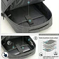 Set de Mochila para Laptop, Pechera y Billetera Gris - Miniatura 4