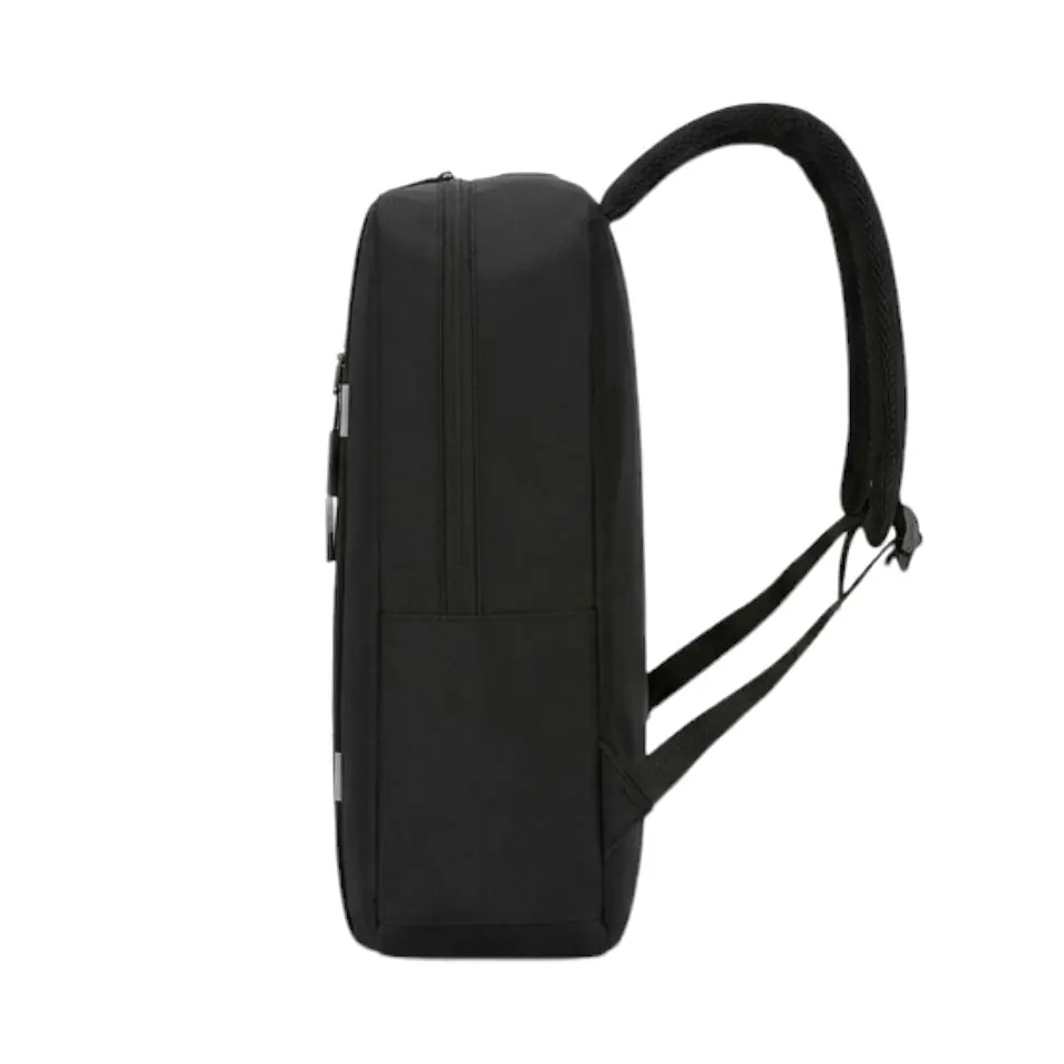 Set de Mochila para Laptop, Pechera y Billetera Negra 2