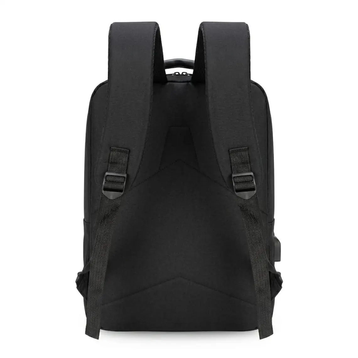 Set de Mochila para Laptop, Pechera y Billetera Negra 3