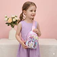 Mochila Cruzada Infantil Rosa con Unicornio Alado - Miniatura 2