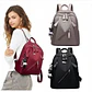 Mochila Urbana Casual Gris Para Mujer - Miniatura 5