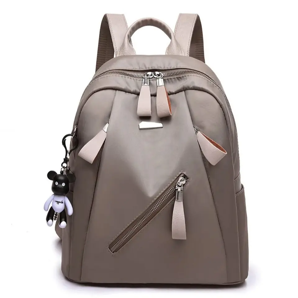 Mochila Urbana Casual Gris Para Mujer 1
