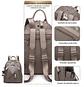 Mochila Urbana Casual Gris Para Mujer - Miniatura 3