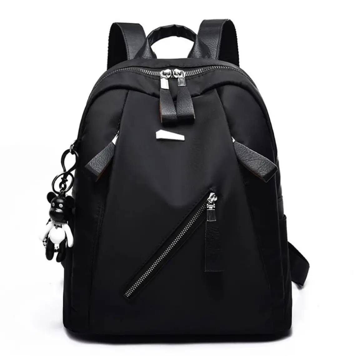 Mochila Urbana Casual Negra Para Mujer 1