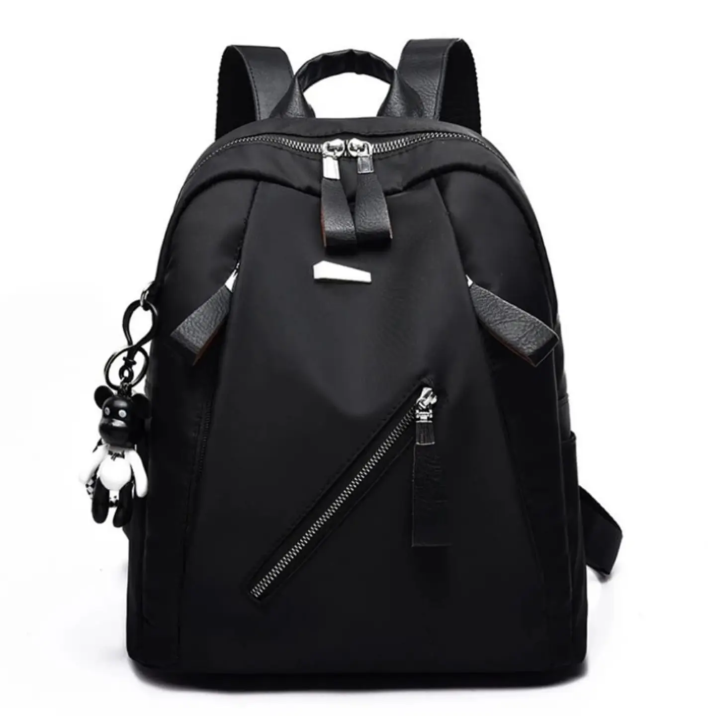 Mochila Urbana Casual Negra Para Mujer 1