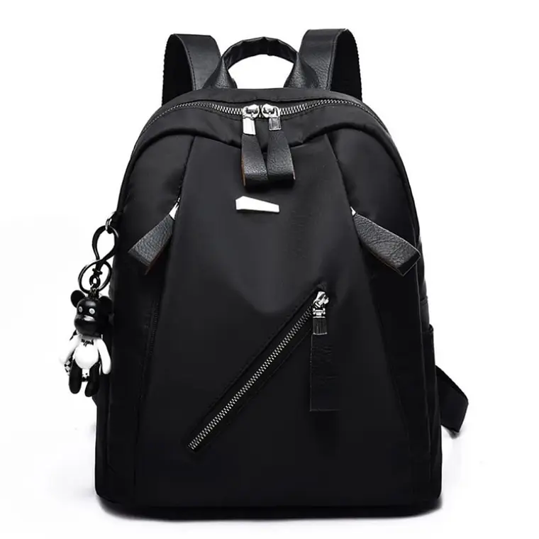 Mochila Urbana Casual Negra Para Mujer 1