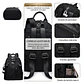 Mochila Urbana Casual Negra Para Mujer - Miniatura 3