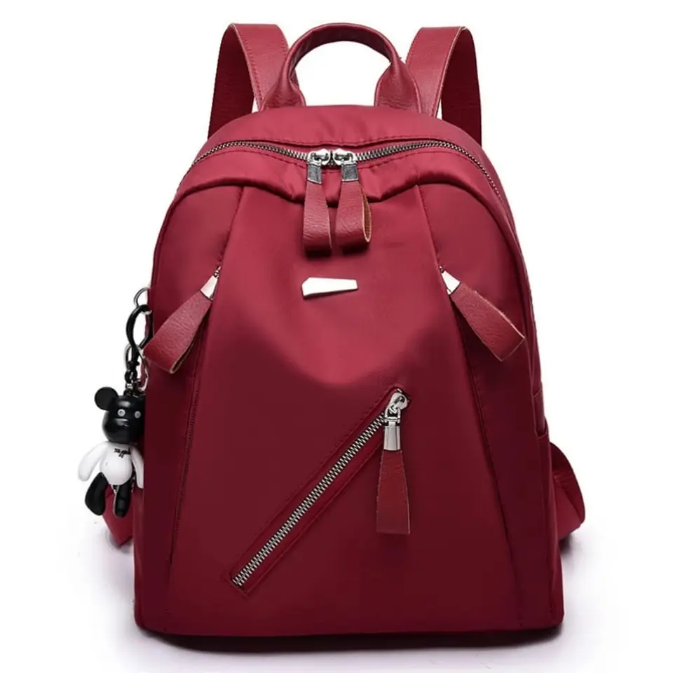 Mochila Urbana Casual Roja Para Mujer 1