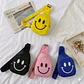 Mini Mochila Bandolera Infantil Amarilla con Carita Feliz - Miniatura 4