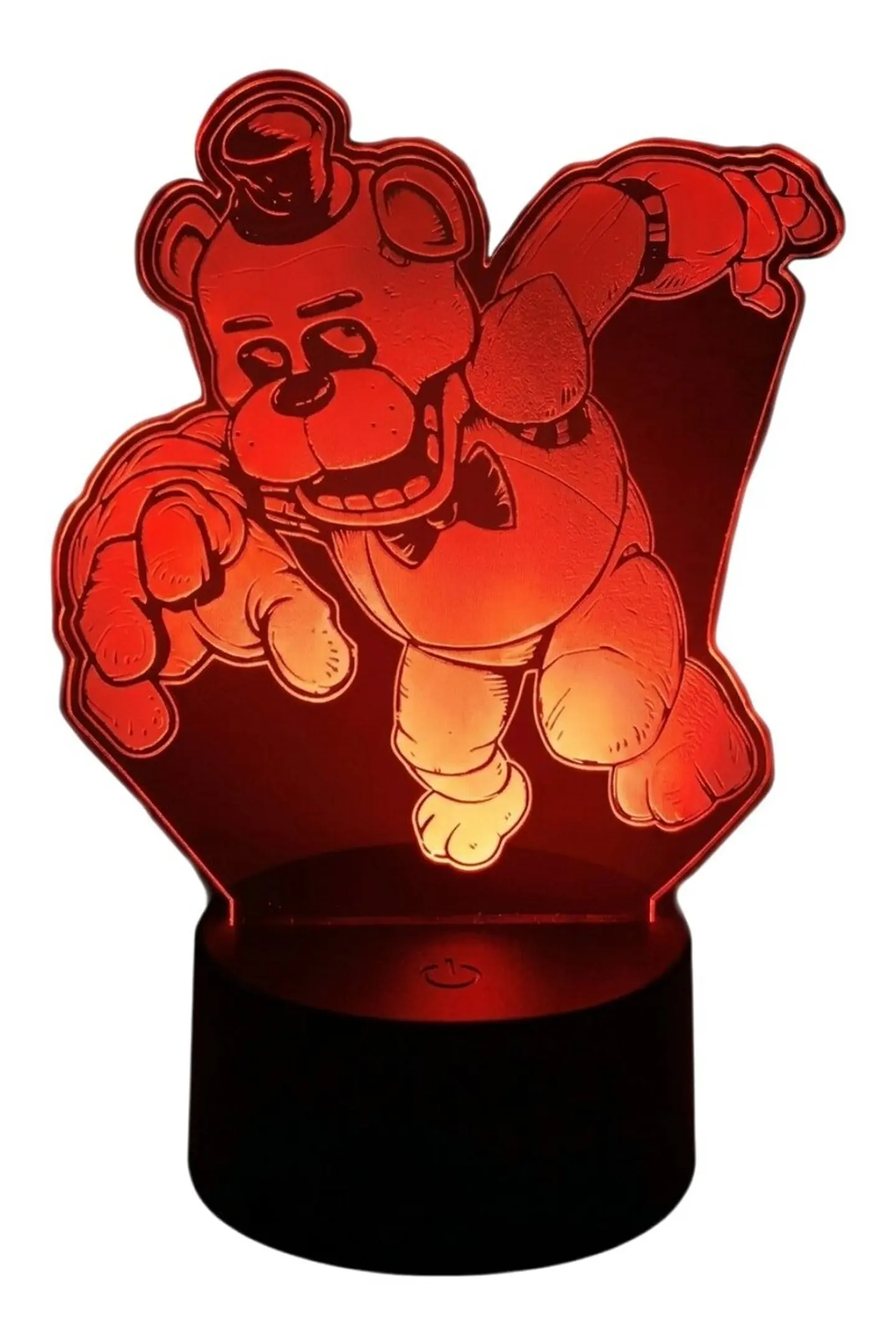 Lampara 3D Five Nights at Freddy's de 7 colores 4