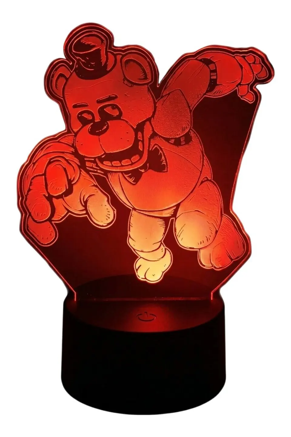 Lampara 3D Five Nights at Freddy's de 7 colores 4