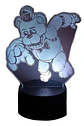 Lampara 3D Five Nights at Freddy's de 7 colores - Miniatura 3