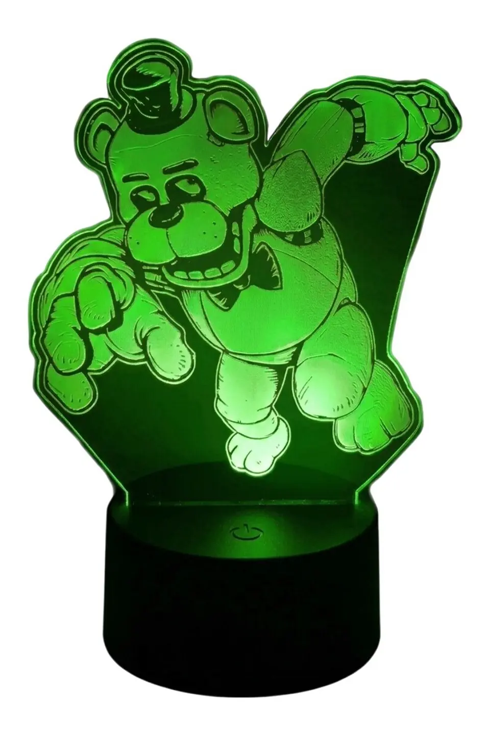 Lampara 3D Five Nights at Freddy's de 7 colores 2