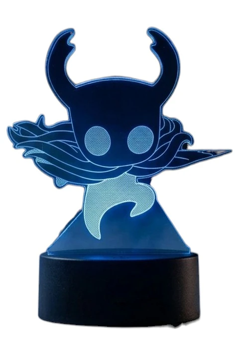 Lampara 3D Hollow Knight de 7 colores