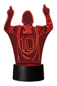 Lampara 3D Messi II de 7 colores - Miniatura 3
