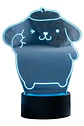 Lampara 3D Pompompurin de 7 colores - Miniatura 1