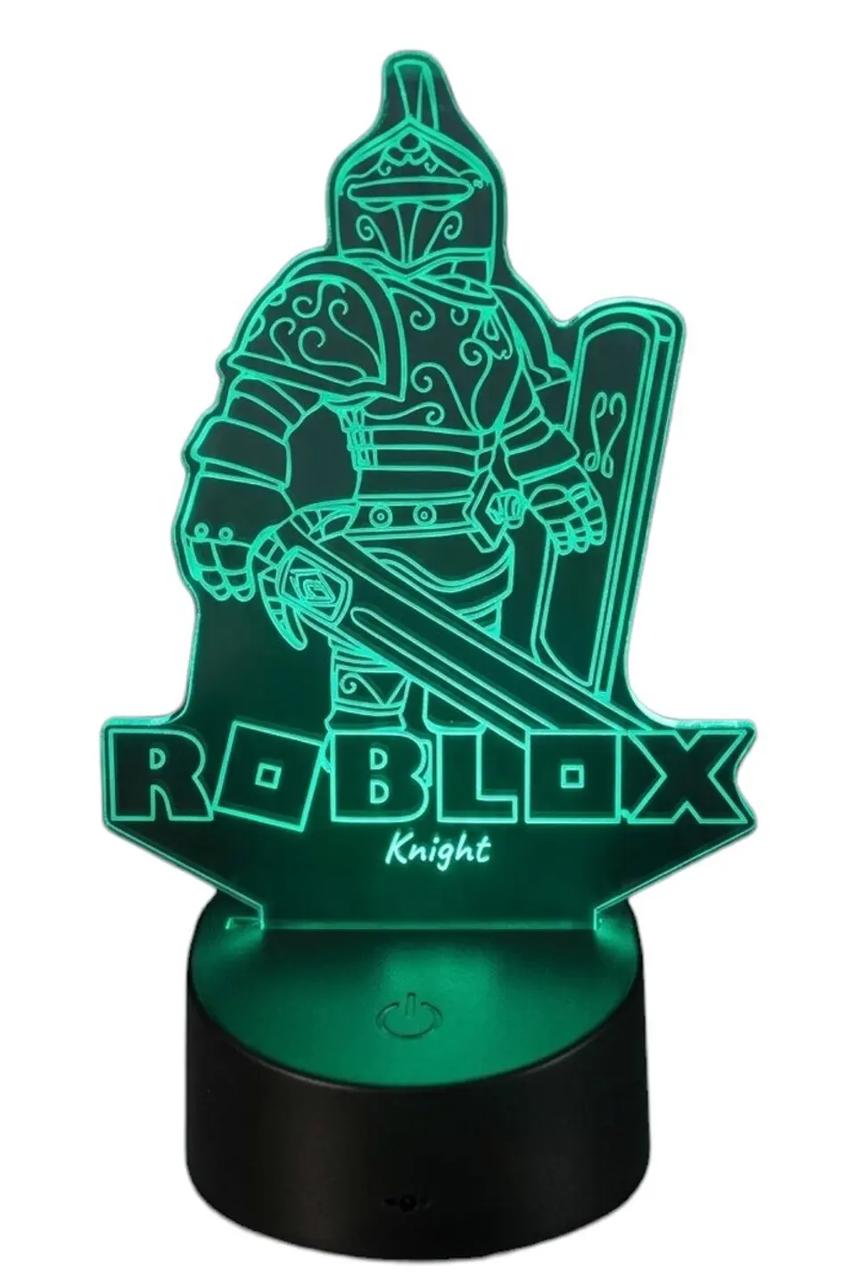 Lampara 3D Roblox Knight de 7 colores 3