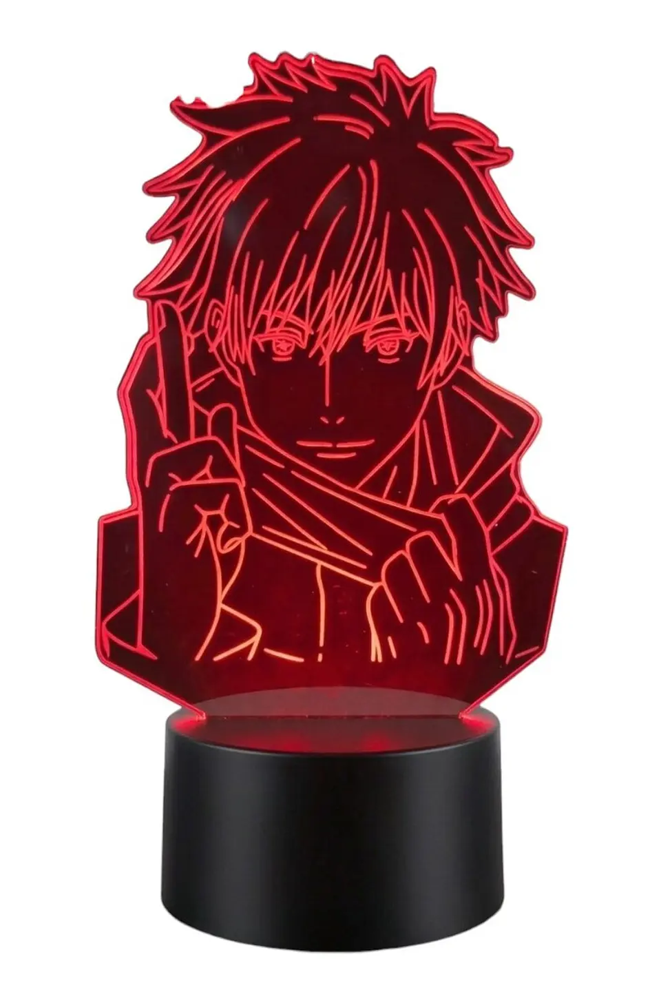 Lampara 3D Satoru Gojo Jujutsu Kaisen de 7 colores 4