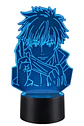 Lampara 3D Satoru Gojo Jujutsu Kaisen de 7 colores - Miniatura 1