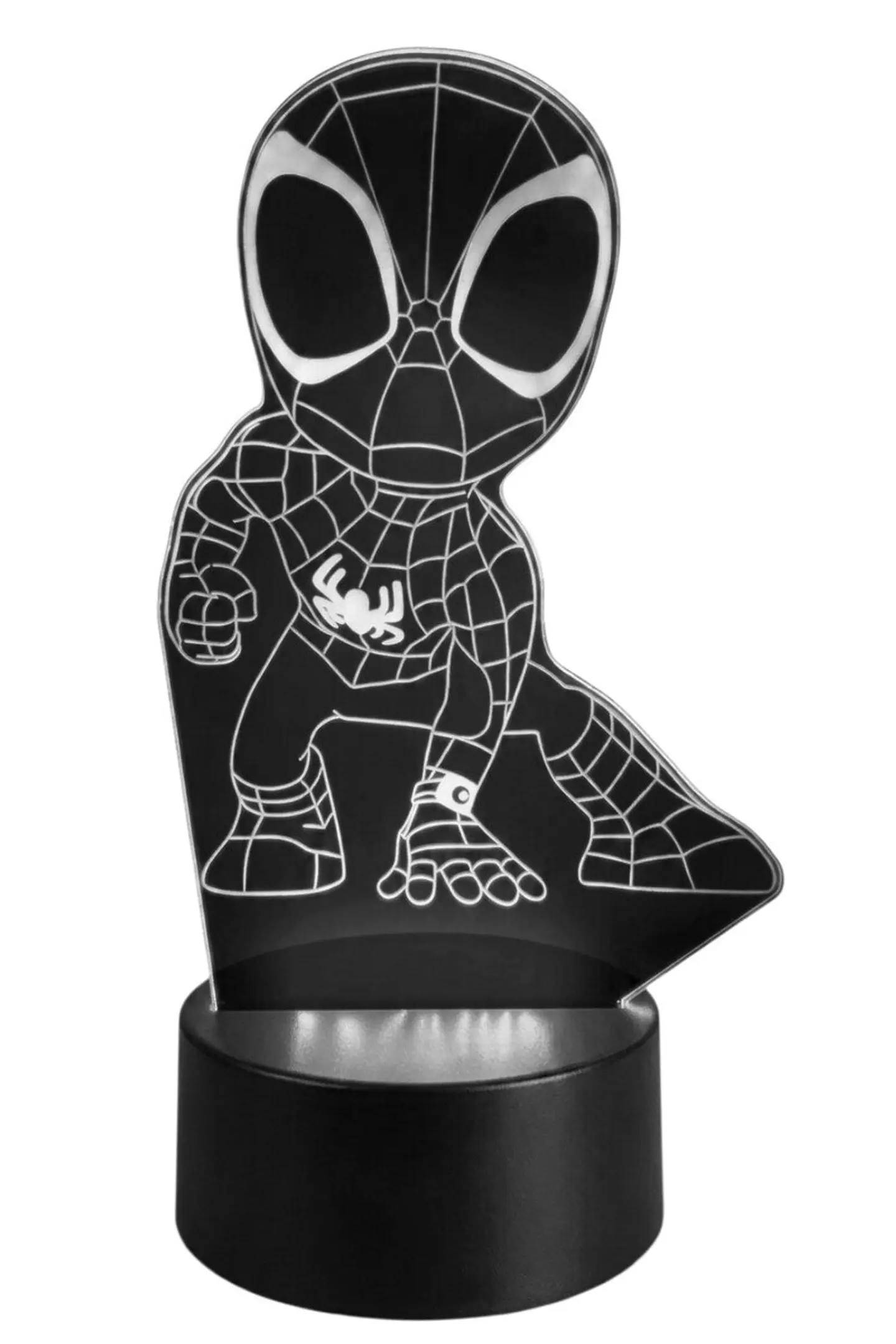 Lampara 3D Spiderman Chibi de 7 colores 4