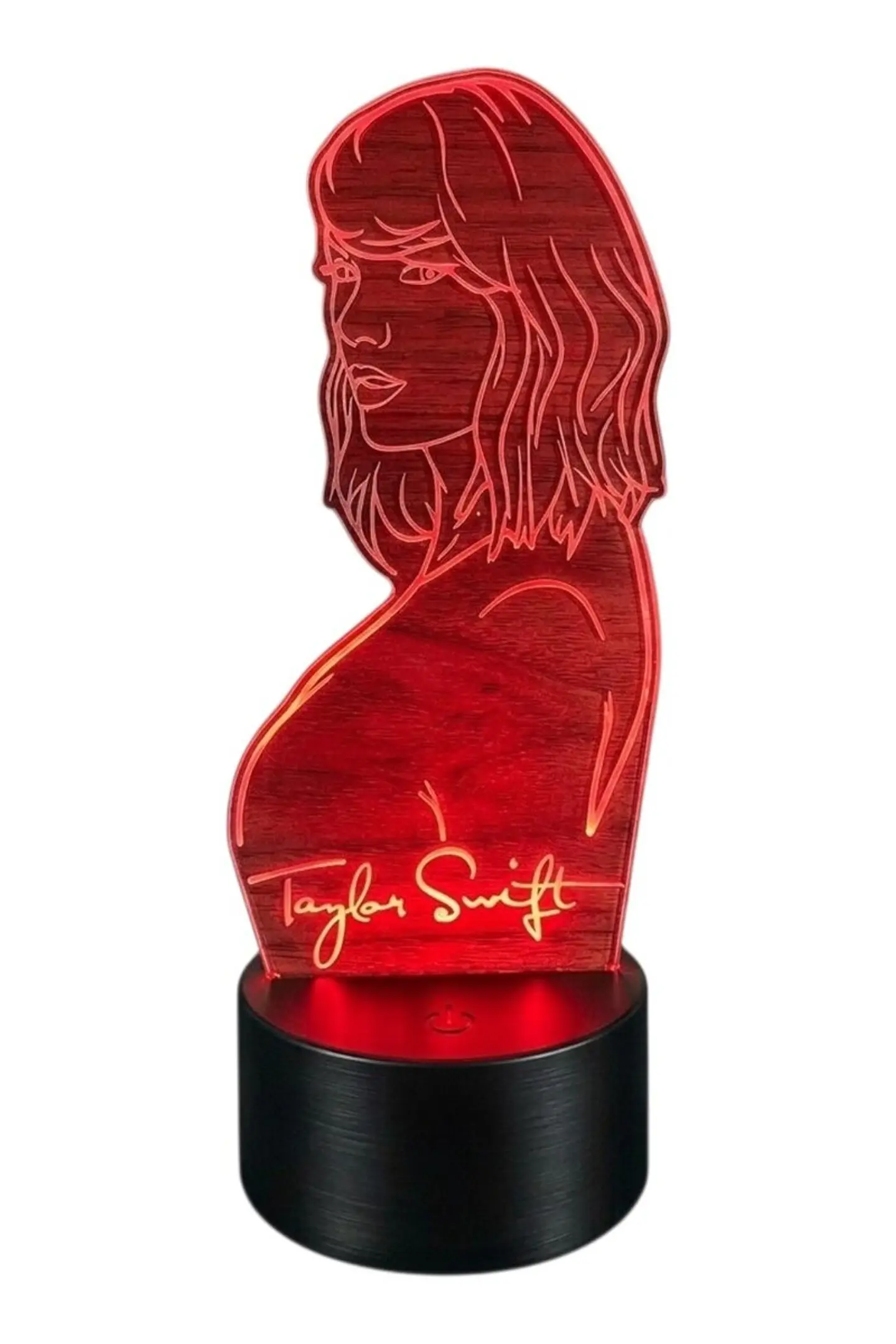 Lampara 3D Taylor Swift de 7 colores 3