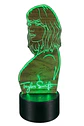 Lampara 3D Taylor Swift de 7 colores - Miniatura 2