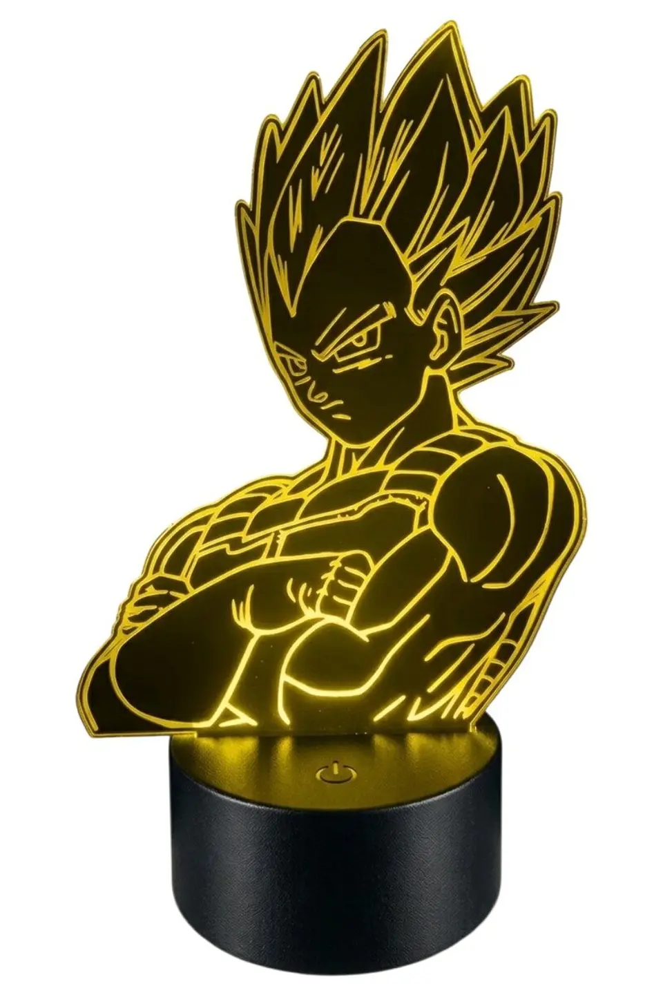 Lampara 3D Busto de Vegeta de 7 colores 1