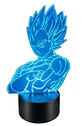 Lampara 3D Busto de Vegeta de 7 colores - Miniatura 3