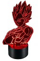 Lampara 3D Busto de Vegeta de 7 colores - Miniatura 2
