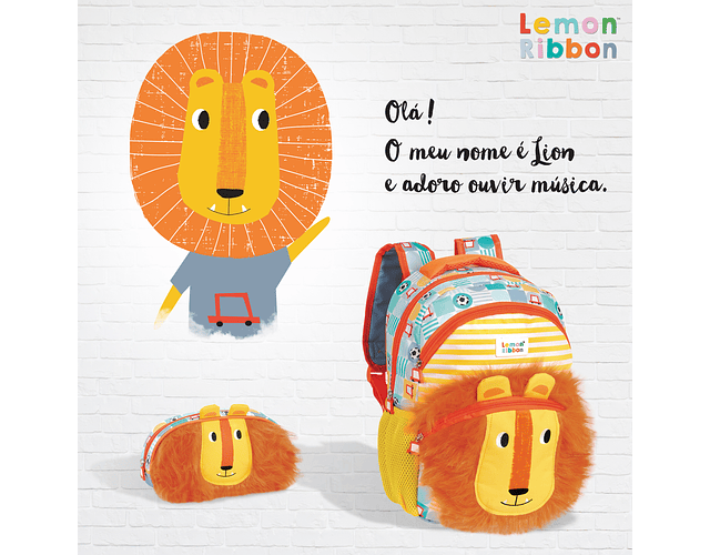 Lion | Small Backpack